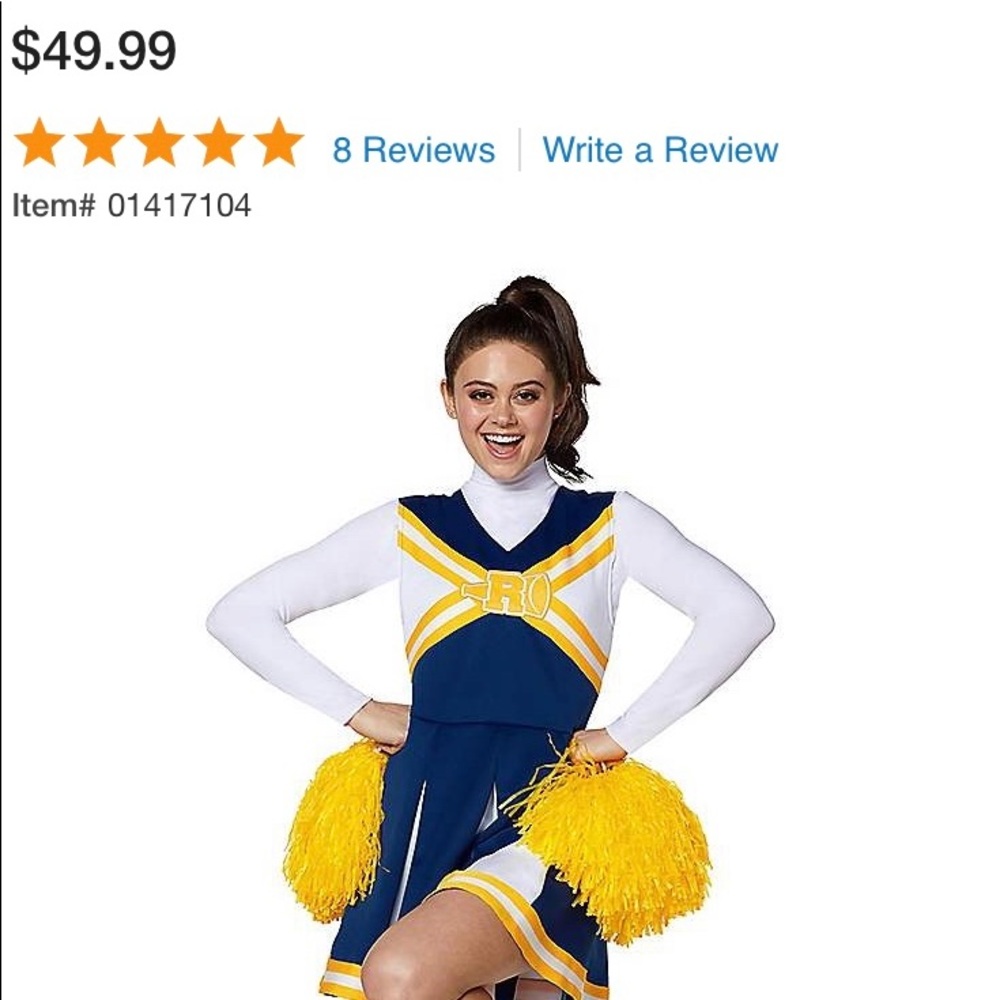 Adult Archie cheerleading costume 💙